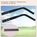 AMTHKNO 136-5923-05 136-5924-05 Left/Right Handle-Lower kit, Compatible with Toro 136-5923-05 136-5924-05 Handle, Fits 21" Mowers, Replaces 127-0657-05, 127-0657-05 Models