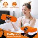 3 Pcs Halloween Hand Towels Embroidered Towel 3 Colors Vintage Cartoon Absorbent Bath Towel for Halloween Holiday Baking Cooking, 29.5 x 13.7 Inch