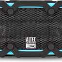 Altec Lansing LifeJacket 2 - Waterproof Bluetooth Speaker, Floating Portable Speaker for Travel & Outdoor Use, Deep Bass & Loud Sound, 30 Hour Playtime, 2.80 x 7.50 x 3.11 Inches