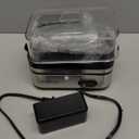 Evoloop Rapid Egg Cooker Electric 6 Eggs Capacity, Soft, Medium, Hard Boiled, Poacher, Omelet Maker Egg Poacher With Auto Shut-Off, BPA Free (Silver)