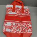 20 Pcs Insulated Bags for Food Delivery Bulk Thermal Insulation Bag for Cold and Hot Food for Travel Pizza Coffee Milk Catering Restaurant Picnic(Red)
