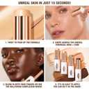 Charlotte Tilbury Unreal Skin Tint & Sheer Glow Hydrating Foundation Stick - Cream Foundation Makeup with Sheer-to-Light Coverage & a Buildable Formula - Blurring, Smoothing & Nourishing