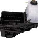 Coolant Overflow Reservoir Tank with Cap Compatible with Ford, Lincoln - F-150 11-14, Expedition 15-17, Navigator, Engine Expansion Bottle Replace# 8C3Z8101A, 9C3Z8101A