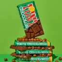 Tonys Chocolonely Belgian Milk Chocolate Hazelnut Candy Bar for Snacks, Chocolate Bars for Party Favors, Gifts, or Gift Basket, 32% Cacao, Made From Quality Fairtrade Cocoa, 4 Bars, 6.35 Oz Each (EXP 09/23/26)