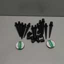 Metal Stakes Solar Lights Replacement Spike - Outdoor Ground Stake for Backyard Garden Lights Landscape Yard Pathway Patio Lamps Pole (Metal-12 Pack)- 0.78x5.36 Inches