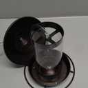 Metal Roof Bird Feeder - Chew Proof for Outdoor Hanging Wild Bird Seeds. Bronze (1.7lb:Bronze)