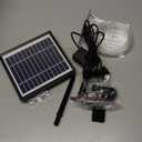 Biling Solar Fountain for Bird Bath, Solar Panel Kit Outdoor Solar Water Pump with 4ft Tubing for Hummingbird Bath, Small Pond and Fish Tank (2.5W)