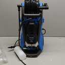 Electric Pressure Washer 5000PSI-Max 3.6GPM Power Washer Touch Screen Adjustable Pressure,4 Nozzles and 500ml Foam Cannon Power Washer Cleaning for Patio Blue