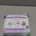 Scrubzz Disposable No Rinse Bathing Wipes - 25 Pack - All-in-1 Single Use Shower Wipes, Simply Dampen, Lather, and Dry Without Shampoo or Rinsing (Lavender, 1-Pack)