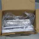 Delamu 2-Tier Multi-Purpose Bathroom Under Sink Organizers and Storage, Stackable Kitchen Pantry Organization, Pull Out Medicine Cabinet Organizer with Movable Dividers, White, 2 Pack