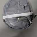 Collapsible Laundry Baskets with Easy Carry Handles, 95L Clothes Hamper for Storage, Foldable Laundry Basket Tear-proof, Large Pop Up Hampers for Laundry, Bedroom, Bathroom, Dorm Grey