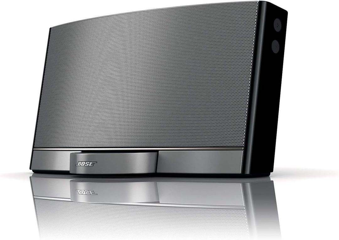 Bose SoundDock Portable iPod/iPhone Speaker Dock (Black, 30-Pin, Lightning, 8W, 1 Port, Compatible with iPhone, iPod)