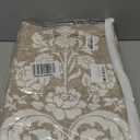 Qiqiong Taupe Queen Quilt Set - 100% Cotton Farmhouse Floral & Striped Quilts - Taupe and White Reversible Quilt Bedding Set - Lightweight All-Season Coverlet Bedspread Set 3-Piece