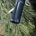 National Tree Company 7.5 ft Pre-Lit Carolina Pine Artificial Christmas Tree, 750 Clear Lights, 1,399 Tips, Includes Stand, Green