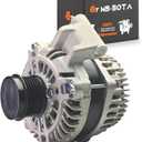 Alternator Compatible With Jeep Cherokee,Compass,Renegade;For Chrysler 200;For Ram ProMaster City;For Fiat 500X-2.4L Replace#56029624AA;56029624AC;A2TX3581ZC;A2TX3581ZE;11554N