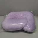 Nursing Pillow Cover Breastfeeding Pillow Cases Plush Dot Slipcover (Orchid)