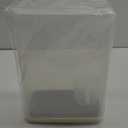 10 Lbs Slim Rice Container - Airtight Food Storage Container with Cup - Food-Grade Plastic Cereal Container Dry Food Dispenser for 7 Lbs Flours, 5 Lbs Dog or Cat Foods - Pantry Organizers and Storage