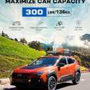 Wonderdriver 300lbs Lockable Roof Rack Cross Bars Compatible with Subaru Crosstrek Wilderness 2024 2025 2026 with Raised Side Rails, Heavy Duty Aluminum Roof Rails Crossbars Rooftop Luggage