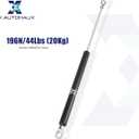 X AUTOHAUX 14 Inch 196N/44Lbs Gas Struts Shocks Lift Supports Lid Stay Black Car RV Cabinet Camper Window Lift Support