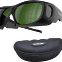 IPL Laser Safety Glasses, OD 5+ 200nm-2000nm Protective Goggles for Skin Therapy, Tanning, Laser Hair Removal Cosmetic Procedures - Eye Protection with Absorption Technology