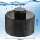 154712 Drain Cap Drain Plug Pool Sand Filter Drain Cap Compatible with Pentair Sand Dollar Top Mount Pool, Pentair Meteor, Cristal-Flo Ii Pool and Spa Aboveground Sand Filters (2 Pack)