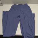 YEOREO CoreFlex Flare Leggings with Pockets for Women Scrunch Workout Leggings Butt Lifting Gym Yoga Pants (Navy Blue) XL