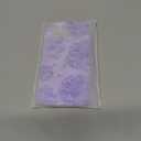 Jusy Compatible with iPhone 15 Pro, Colorful Retro Oil Painting Printed Flower Laser Glossy Pattern Cute Curly Wave Phone Case Soft TPU Cover for Girly Women -Purple