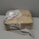 19.49'' Farmhouse Orb Chandelier, 4-Light Rustic Dining Room Light Fixture, Farmhouse Light Fixtures Adjustable Height, Hanging Pendant Lighting for Dining Room Kitchen Island Entryway Foyer (Distressed white)