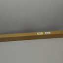 BRIOFOX Industrial Shower Curtain Rod - Never Rust Non-Slip 43-72 Inch 304 Stainless Steel, Brushed Nickel