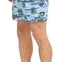 Quiksilver mens Swimwear Regular Fit Stretchable Comfort Liner Swim Trunks (Pack of 1), Large 