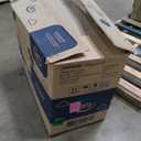 Serta Jackson Big and Tall Executive Home Office Chair with Smart Layers Technology, Wide Seat Cushion, Modern Comfy DeskChairs with Rolling Swivel Wheels, Bonded Leather, Black