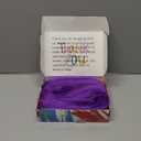 15 Inch Short Straight Purple Bob Wig with Bangs | Natural Heat Resistant Synthetic Hair for Women Costume Wigs