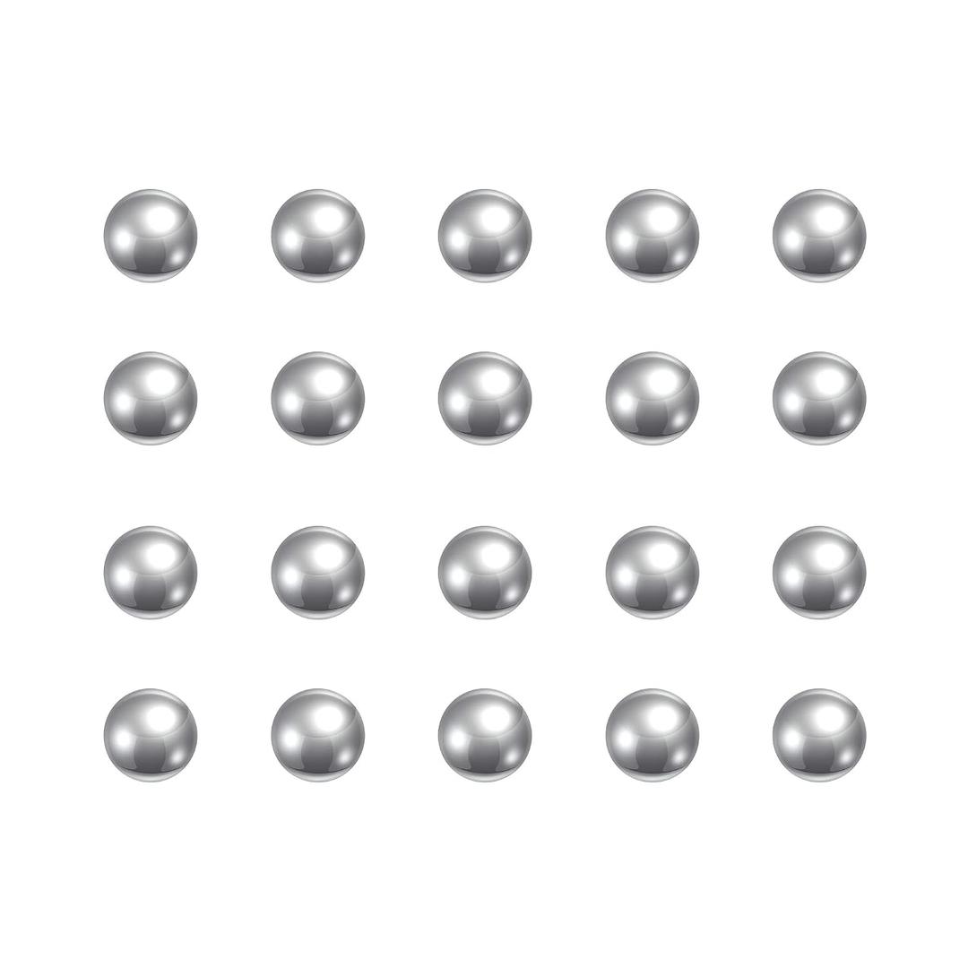 uxcell 500pcs 5.5mm 201 Stainless Steel Bearing Balls G100 Precision