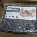 CozyLux Full Size Comforter Sets Dark Grey - 7 Pieces Bed in a Bag Full, Oeko-Tex Certified Bed Set, All Season Soft Bedding Set with Down Alternative Comforter, Sheets, Pillowcases & Pillow Shams