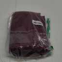DII Basic Everyday Ribbed Tabletop 100% Cotton, Placemat Set, 13x19, BlackBerry, 6 Piece
