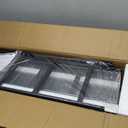 Metal Platform Full Bed Frame with Headboard Sturdy Steel Slats Support No Box Spring Needed Easy Assembly Black