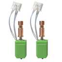 Upgraded 0.4MM Kobra S1 Hotend with Ceramic Heating Rod, New Thermistor Prevents Fracture, S1 Extruder Hotend Hardened Steel Nozzle, Rapid Replacement for Anycubic S1 3D Printer Nozzle Kit(2PCS)