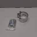 3.5 inch Exhaust Clamps Stainless Steel for 3.5" Exhaust Pipe Muffler Band Clamp and Exhaust System Repair and Maintainance - 2 Pieces