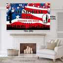 Memorial Day Backdrop Banner, Memorial Day Decorations for Office Home, Remember and Honor Backdrop Banner, Remember and Honor Sign Patriotic Decorations