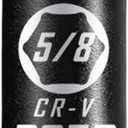 BOEN 1/2" Drive Deep Impact Socket,5/8 Inch Premium Socket,SAE,6 Point,Cr-V Steel with Laser Marking - Strong and Durable (15.9 mm)