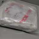 48 Inch Christmas Tree Skirt, Faux Fur White Plush Tree Skirt with DIY Accessories Kit (Sparkling Snowflakes & Bows) for Merry Christmas Party Christmas Tree Decoration (Snow White, 48 INCHES)