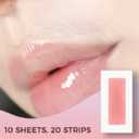 Facial Hair Removal Wax Strips for Women, Low Allergenic, Aloe Vera Scented, 20 Strips