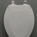 K-4636-RL-0 Elongated Toilet Seat Replacement for KOHLER 4636-RL-0 Elongated Bowl Toilet Seat Slow-Close, Soft Close toilet Seat and Lid, White