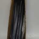 Curtain Rods for Windows 28 to 56 Inch2.33-4.67Ft,1 Inch Diameter Heavy Duty Single Rod,Matte Black Adjustable Decorative Curtain Rod Set for Small Window Itself 32-56 inch