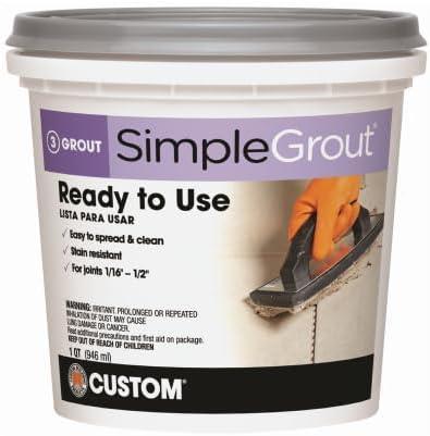 Custom PMG09QT Tile-Grout, Natural Gray (No Size)