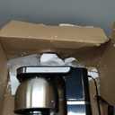 Kitchen in the box Stand Mixer,3.2Qt Small Electric Food Mixer,6 Speeds Portable Lightweight Kitchen Mixer for Daily Use with Egg Whisk,Dough Hook,Flat Beater (Black)