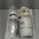 Bubble Blender, Baby Food Maker & Puree Blender with 2 Borosilicate Glass Cups, Compact Baby Bullet for Smoothies, Hands-Free One-Touch, 200W Motor, Cream