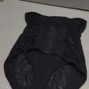 URSEXYLY Tummy Control Shapewear for Women Faja Body Shaper Breathable High Waisted Butt Lifting Panties(X-Large, Black)