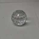 Clear Glass Crystal Ball Prism Suncatcher Rainbow Maker, Sphere Faceted Gazing Ball for Window, Feng Shui, Home Office Garden Decoration(100mm/3.94inch) 