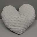 Heart Surgery Pillow for Open Heart Surgery After Bypass Coughing with Pocket Comfort Cushion Recovery Gifts Women Men Patients Minky Dot Light Gray